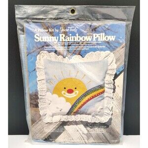 Vintage Sunny Rainbow Pillow Sewing Kit by Yours Truly Patchwork Quilt Sealed